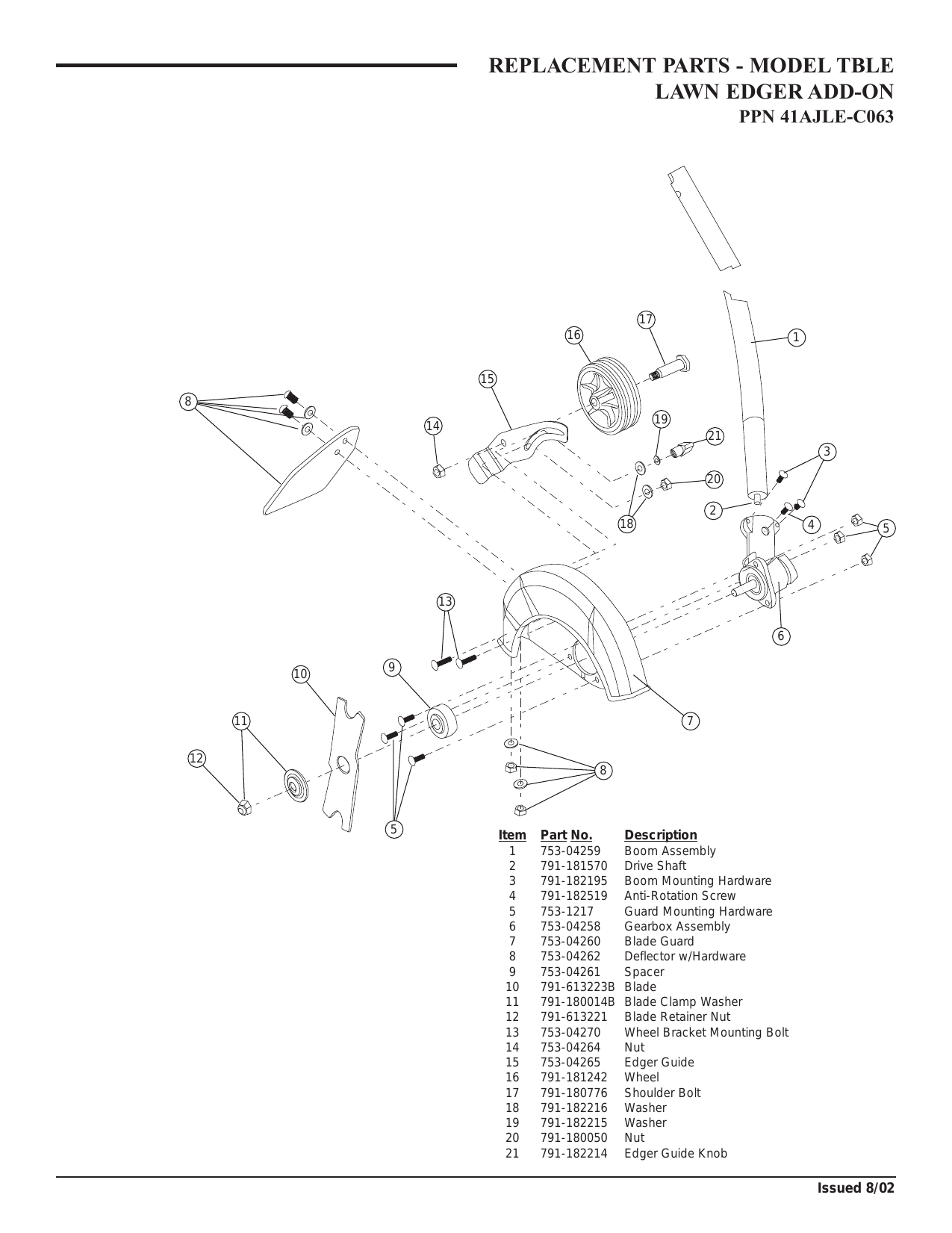 Mtd Edger Parts Diagram - General Wiring Diagram