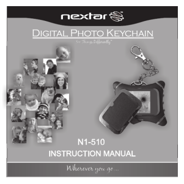 nextar n1-101 digital photo keychain software