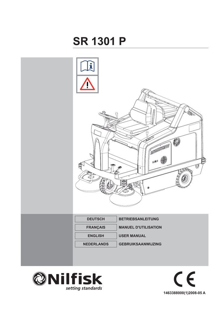 Nilfisk-ALTO SR 1301 P Vacuum Cleaner User Manual | Manualzz