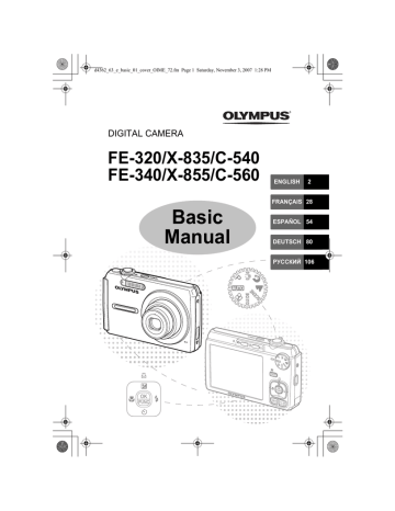 olympus x 835 digital camera