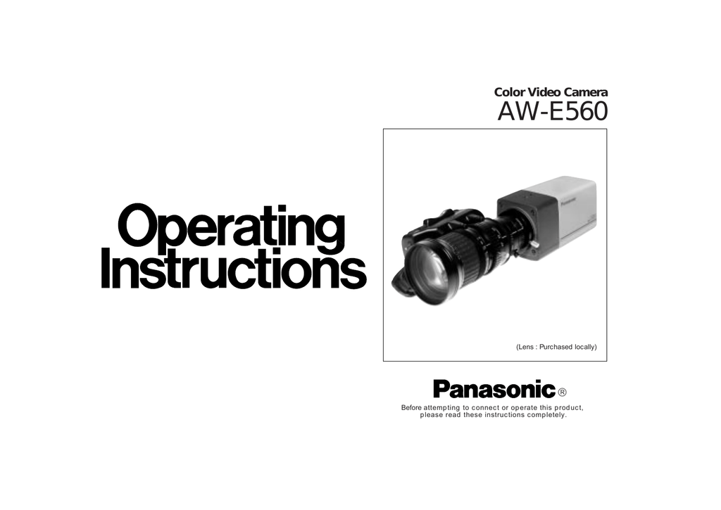 Panasonic AJD400 Digital Camera User Manual Manualzz