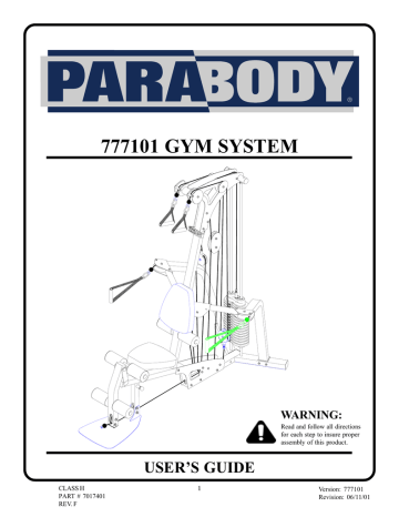 Parabody 777 discount