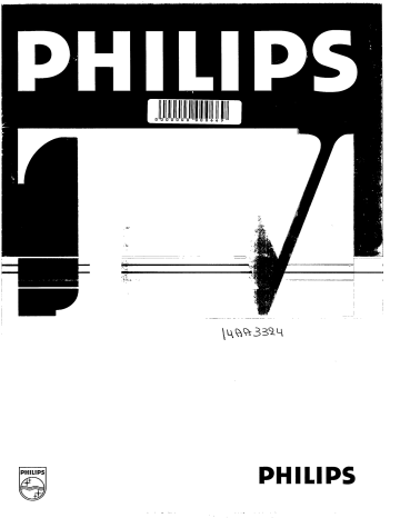 Philips 14AA3324 Flat Panel Television User Manual | Manualzz