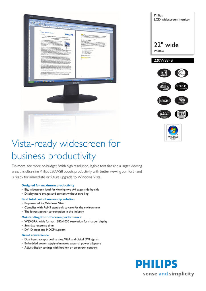 Philips 220ws - draug.net
