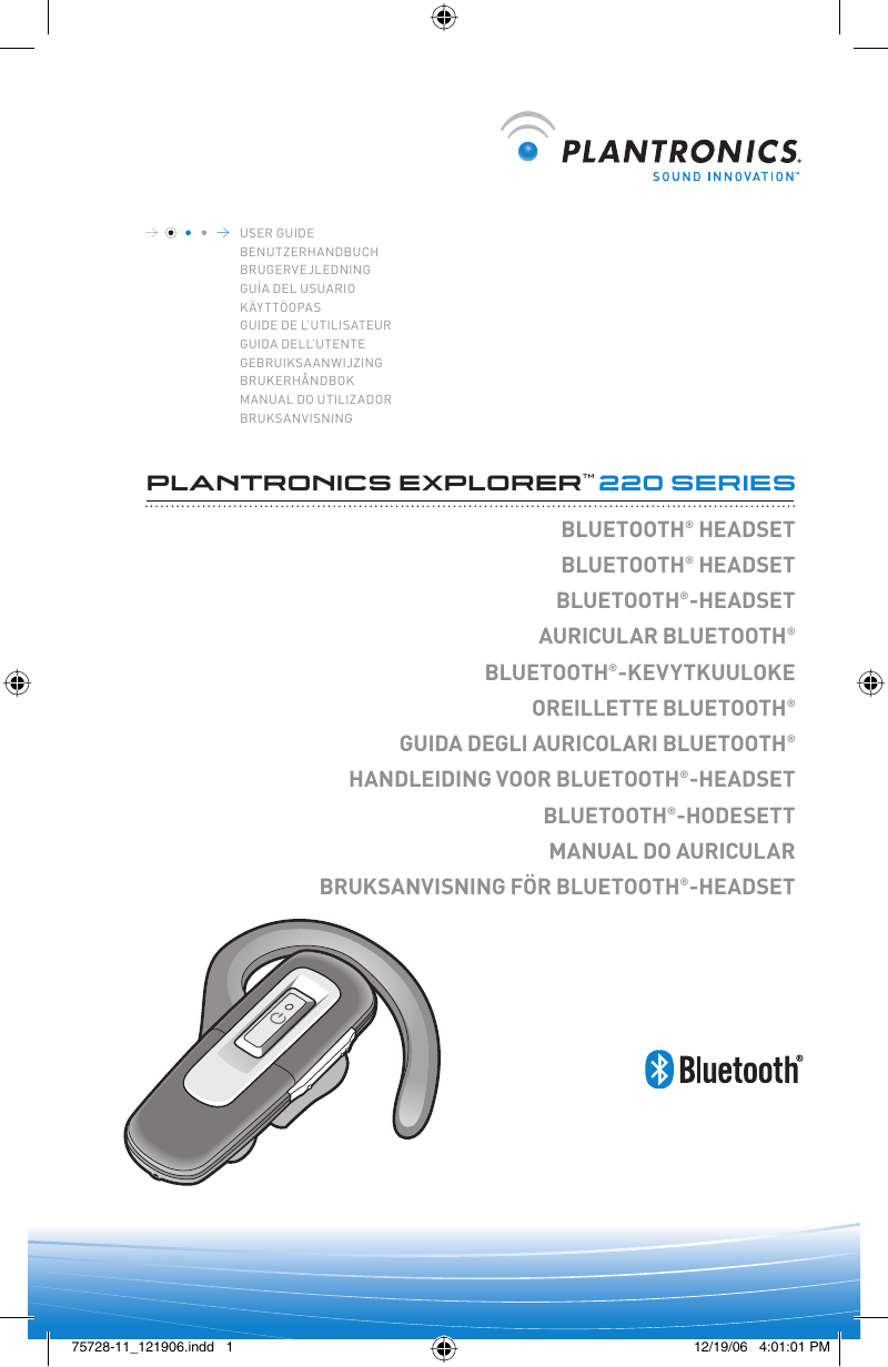 plantronics wireless headset manual