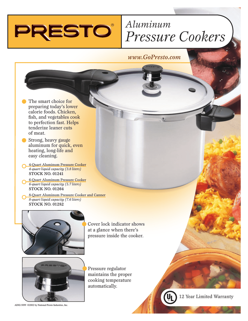 presto canner manual