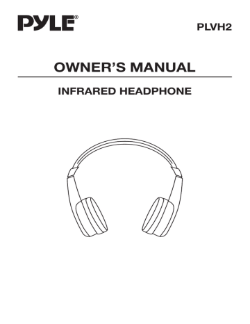 Radio Shack PLVH2 Headphones User Manual | Manualzz