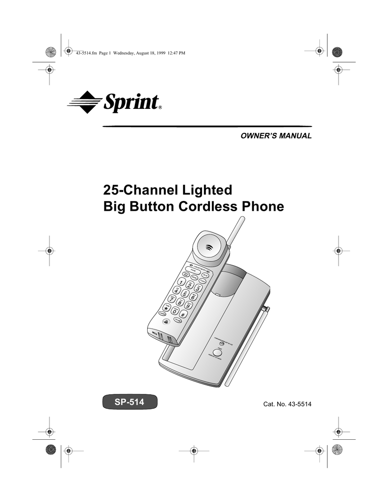 Radio Shack pmn Cordless Telephone User Manual Manualzz