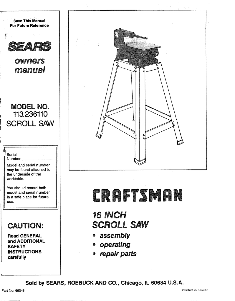 Model manual. User manual. Craftsman professional scrollsaw Repair. Инструкция модель sf1605b. Rainbow CT user manual.