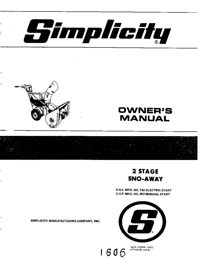SIMPLICITY MANUFACTURING 118488 Replacement Belt