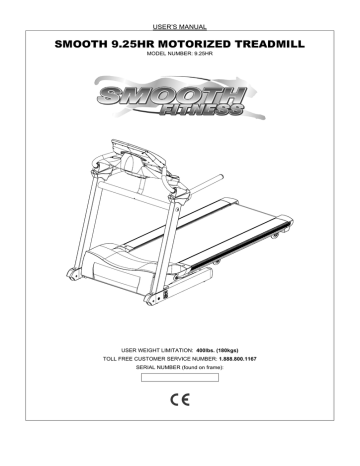 25hr treadmill manualzz