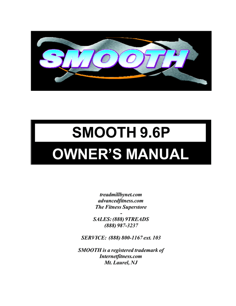 Smooth Treadmill Model 9.1 Motor Drive Belt