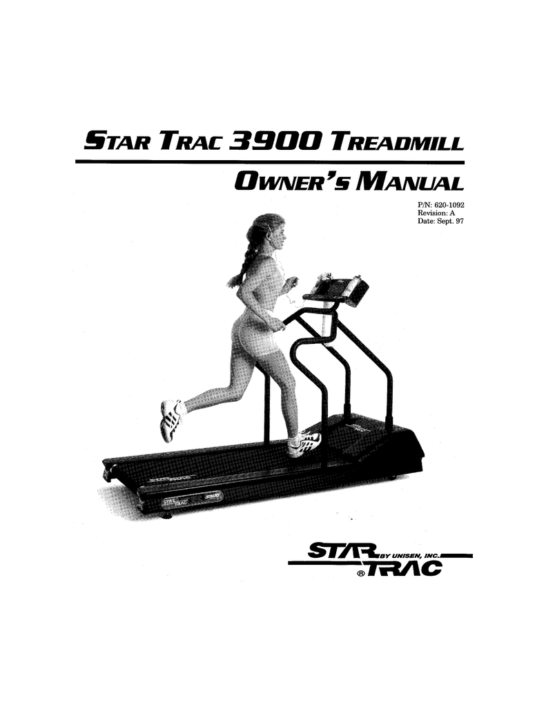 star trac 3900 treadmill