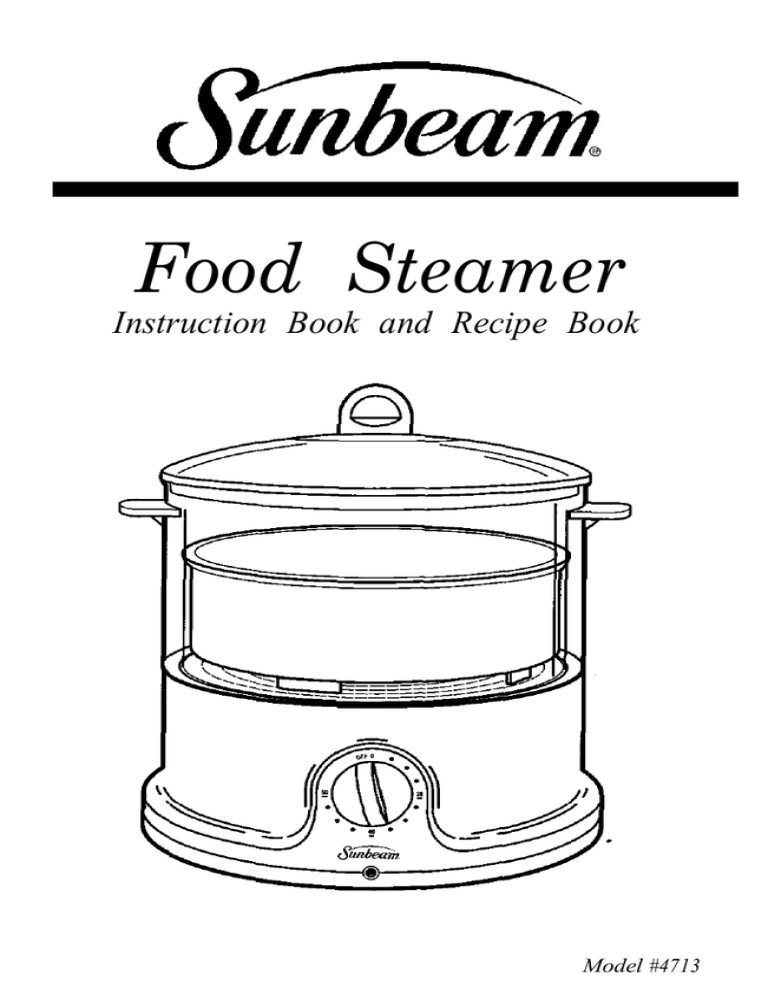 4713 5710 sunbeam-oster manual instructions