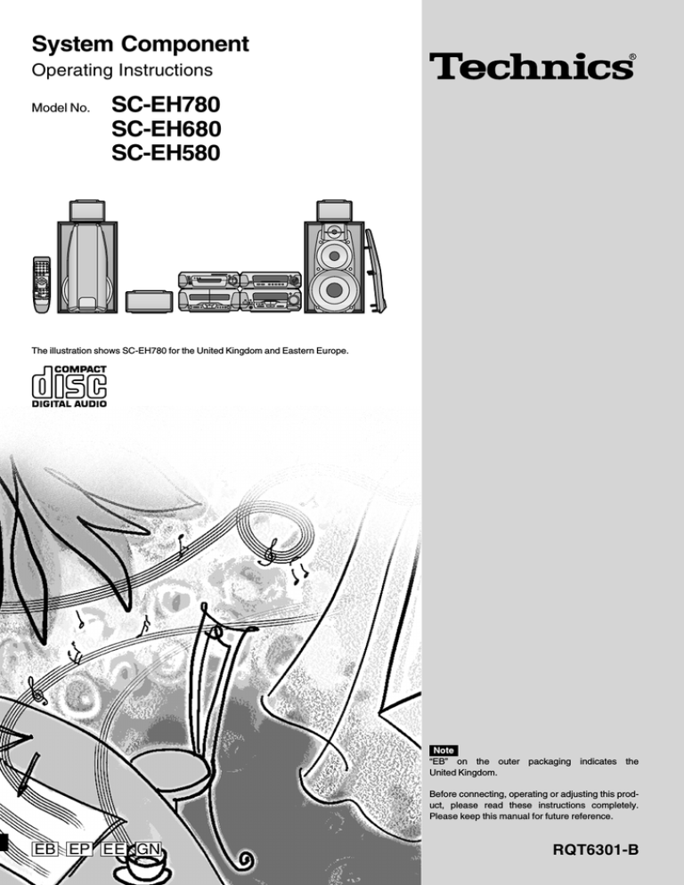 Technics Sc Eh680 Stereo System User Manual Manualzz