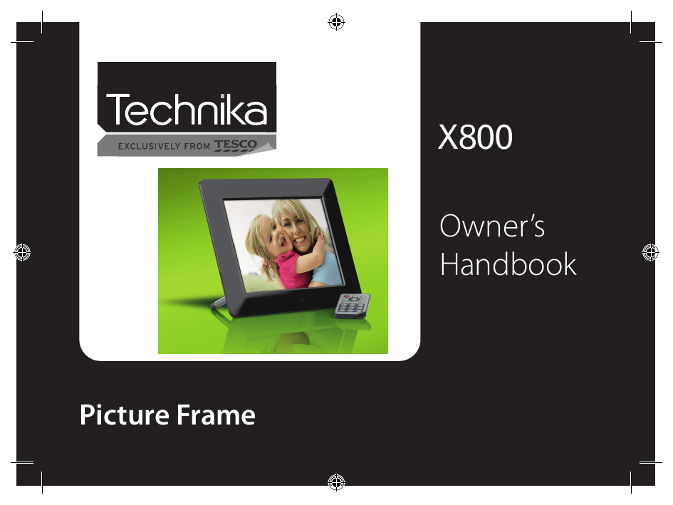 Technika X800 Digital Photo Frame User Manual Manualzz