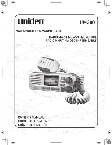 Uniden UM380 Marine Radio User Manual | Manualzz