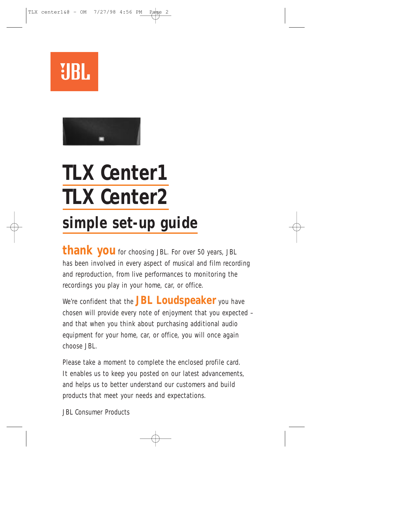 jbl tlx center 1