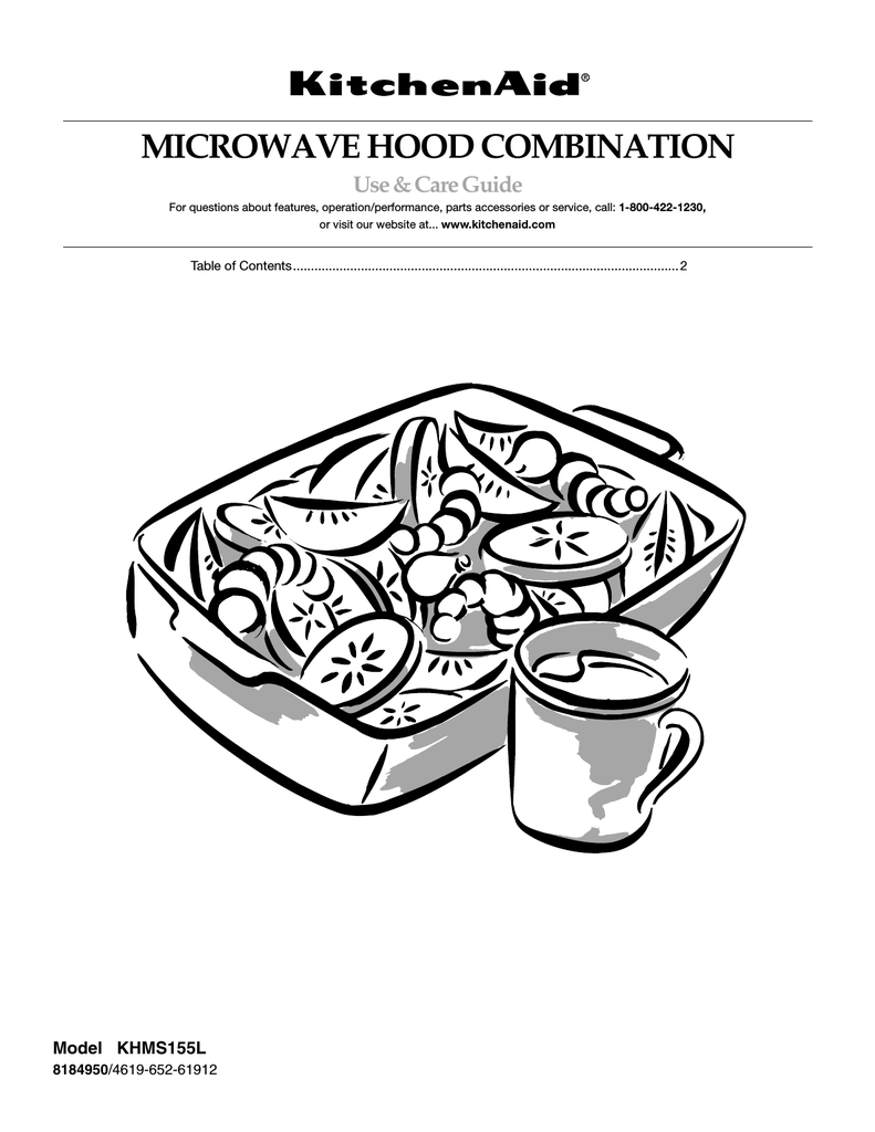 KitchenAid KHMS155LSS 1000 Watts Microwave Oven Manualzz