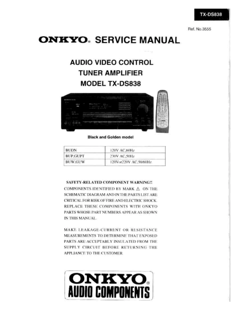 Onkyo Tx Ds838 Receiver C Documents And Settings Gimnasio Wu Mis Documentos Archivos Utiles Jon Onkyo Tx Manualzz