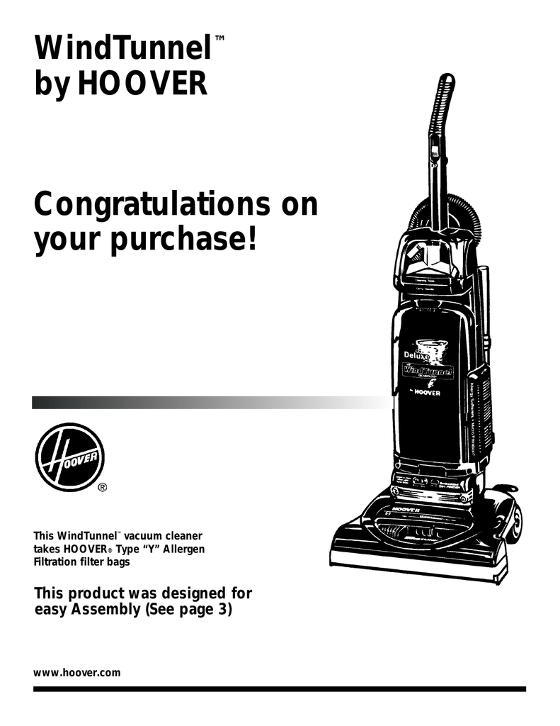 Hoover U5454-900 WindTunnel Vacuum 