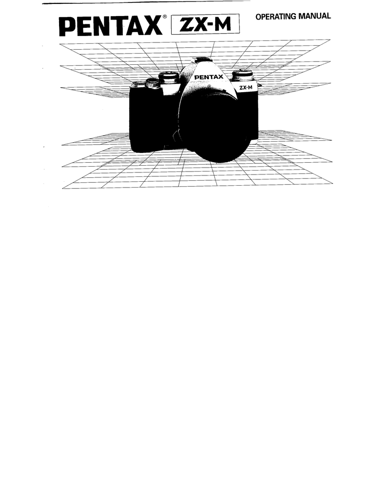 Pentax ZX-M SLR Camera User manual | Manualzz