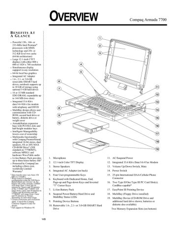 Compaq Armada 7770DMT Notebook compaq rmd 7770dmt manual Manualzz