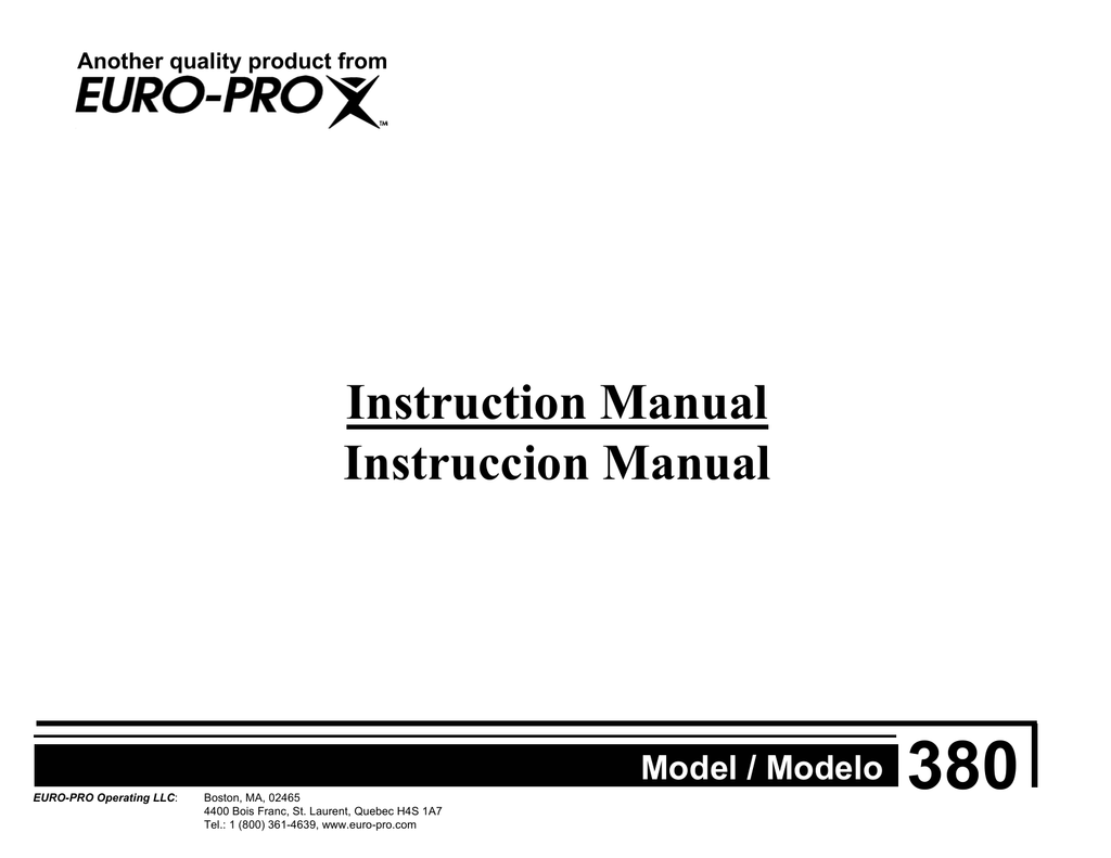 EuroPro Denim Sewlution 380 Mechanical Sewing Machine europro380