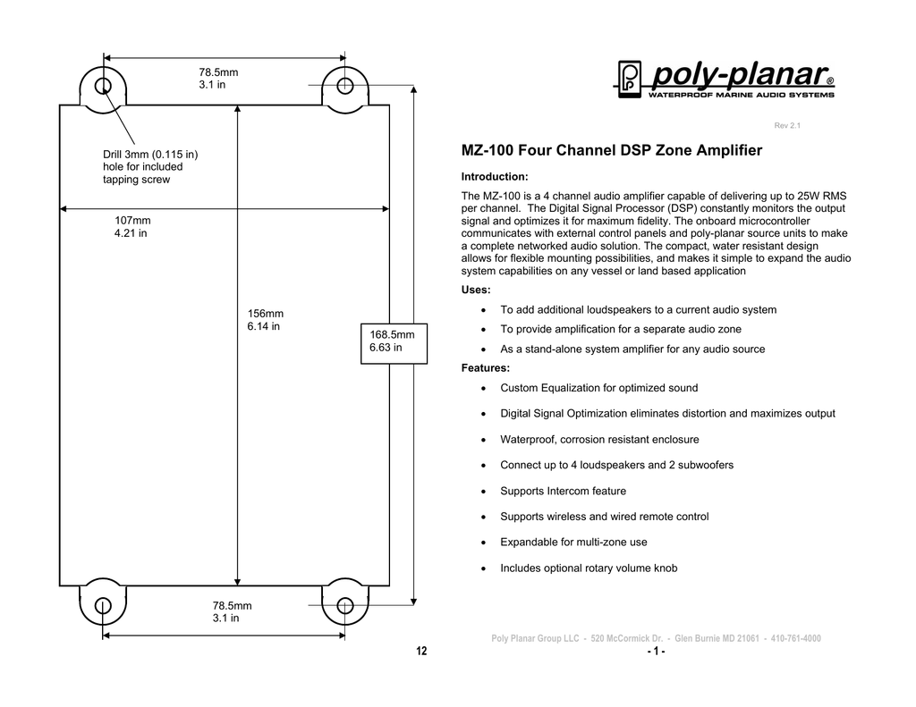 poly planar mrd 60 wiring diagram Wiring Diagram