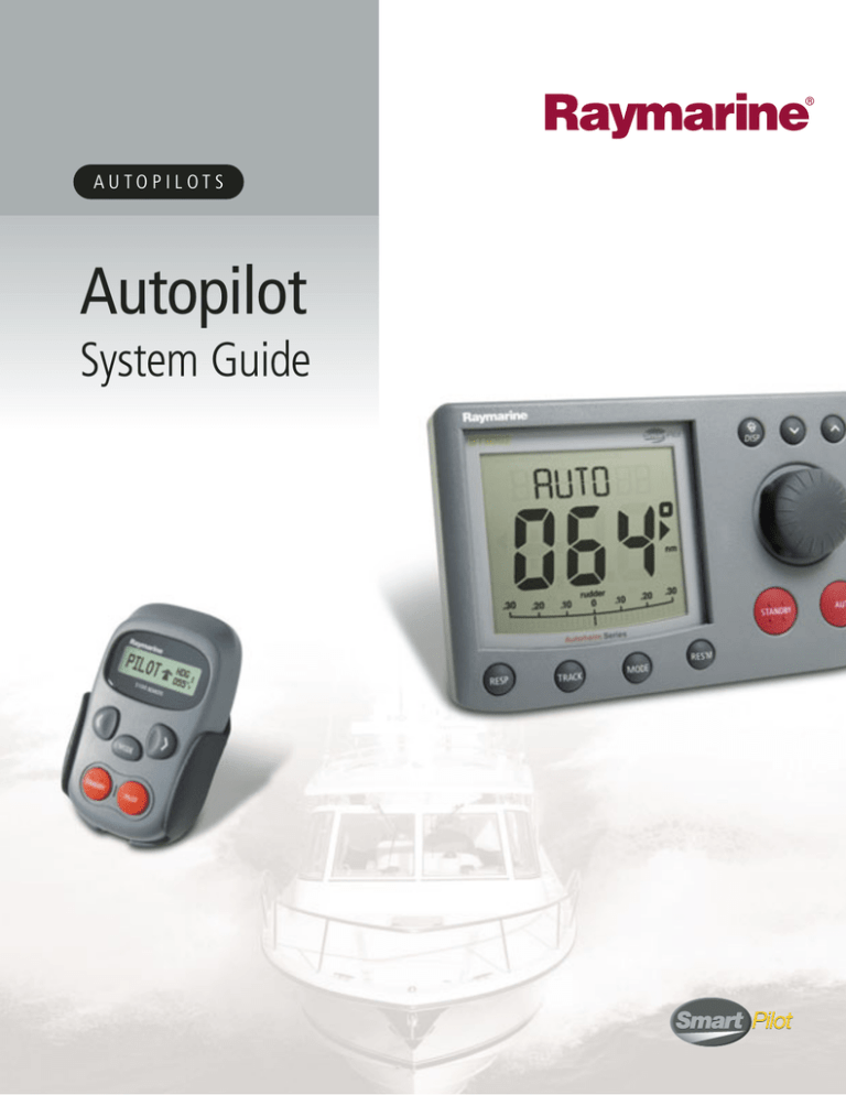 Raymarine Smartpilot Autopilot St6002 S1g Hydraulic Inboard Pack Manualzz