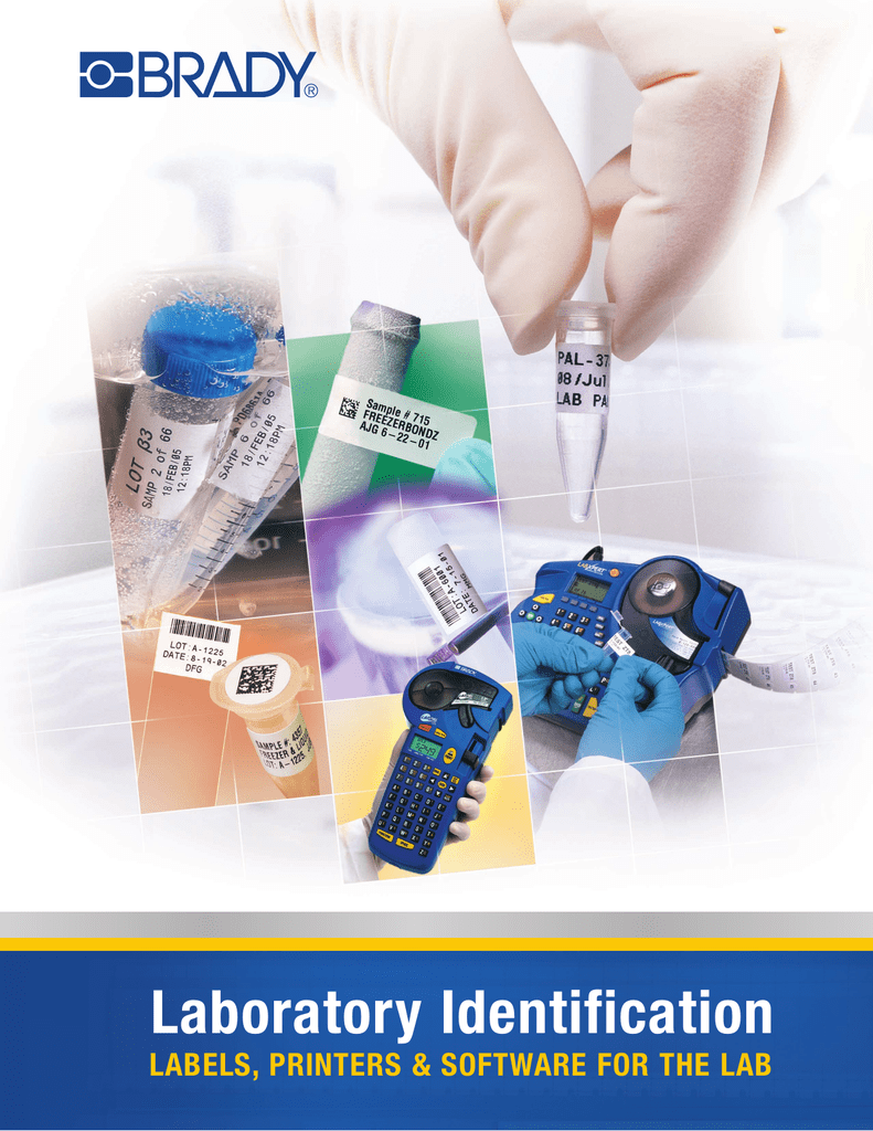 laboratory sample label printer