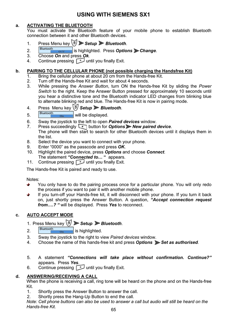 Siemens Sx1 Manualzz