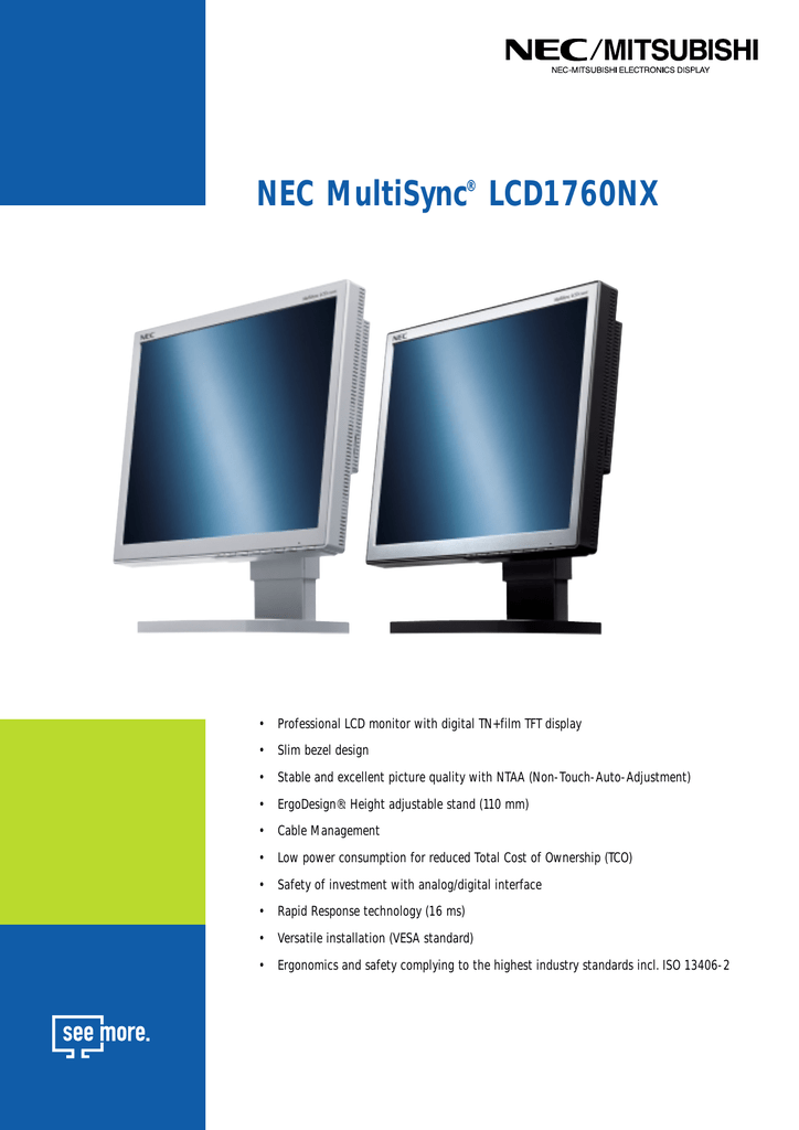 NEC MultiSync 1760NX 17\