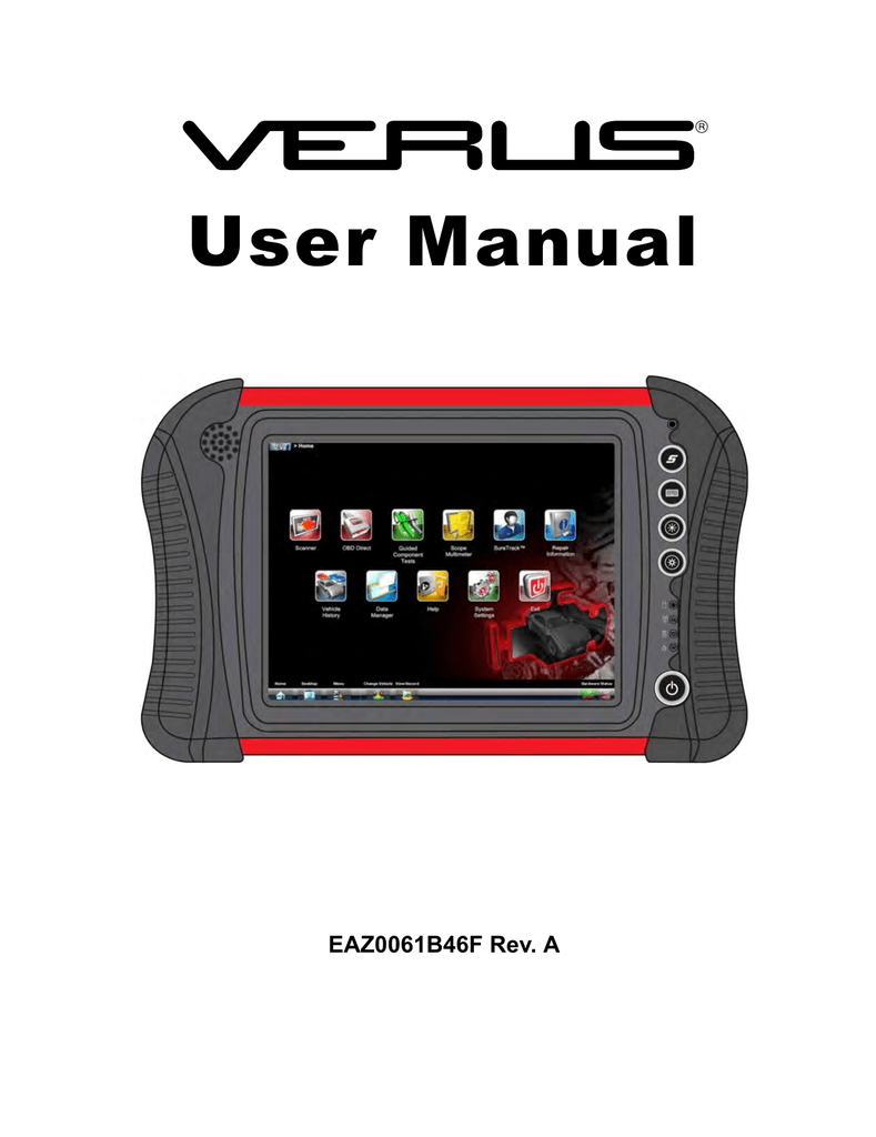 VERUS User Manual Snapon Manualzz