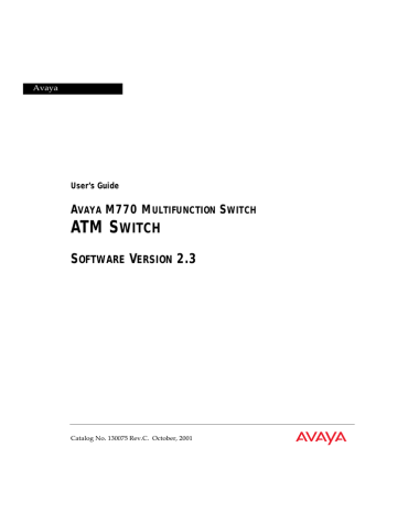 Avaya M770 User`s guide | Manualzz