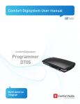Programmer DT05, Receiver DT10, Microphone DM10 User Manual