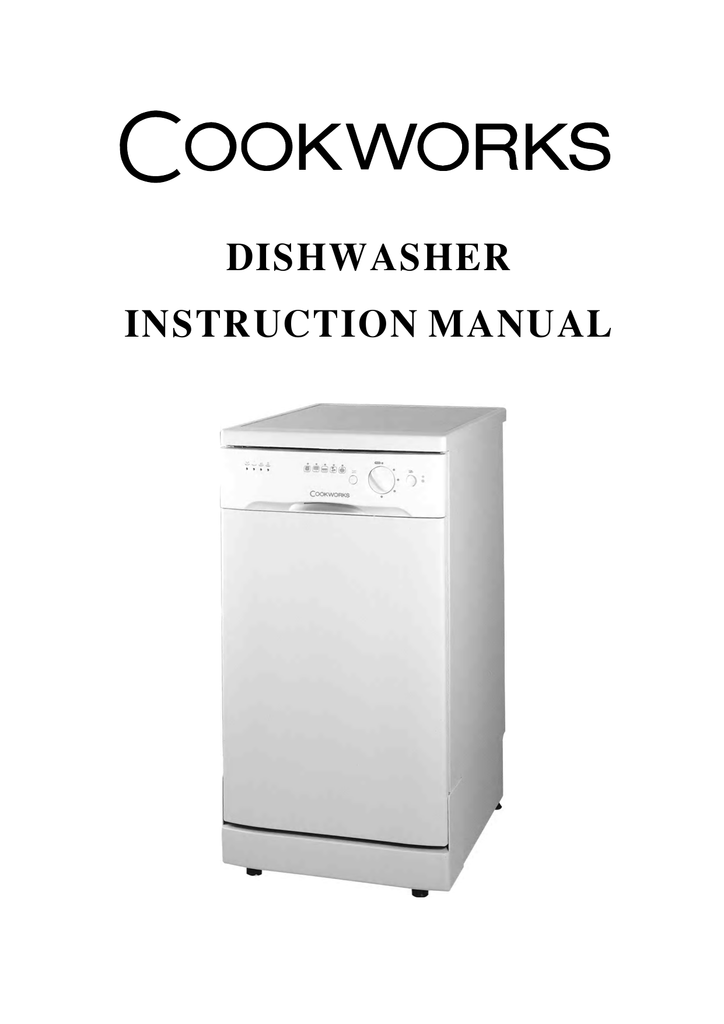 Cookworks Dishwasher Instruction manual Manualzz