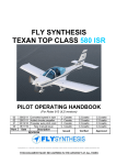 FLY SYNTHESIS TEXAN TOP CLASS 580 ISR Pilot Operating Handbook