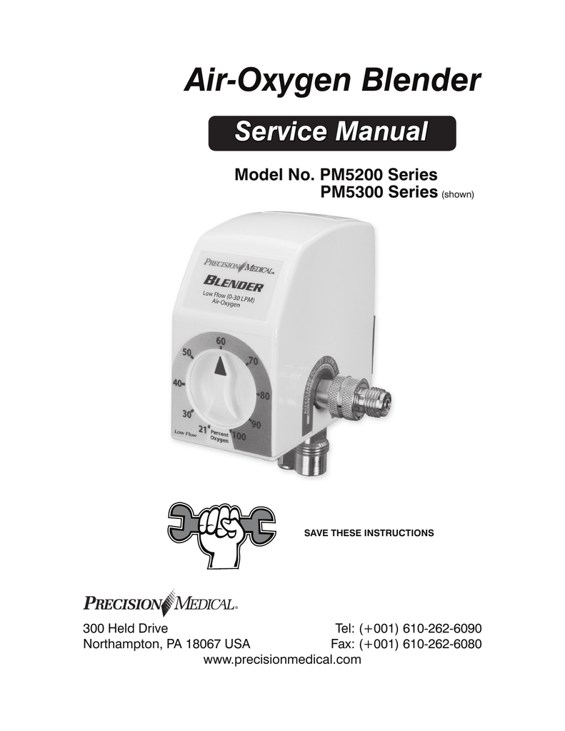 AirOxygen Blender Service Manual Manualzz