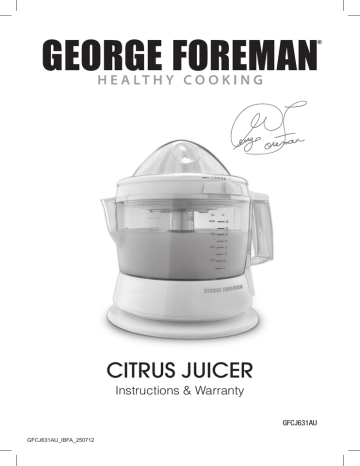 George foreman outlet juicer