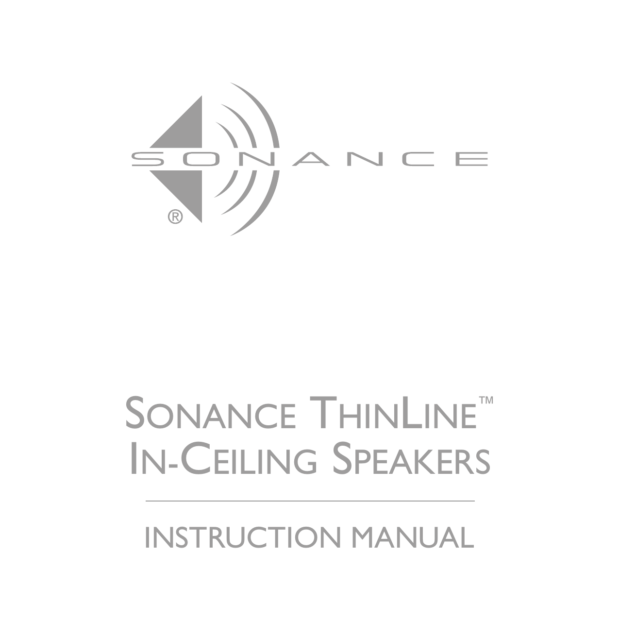 Sonance Thinline In Ceiling Speakers Manualzz Com