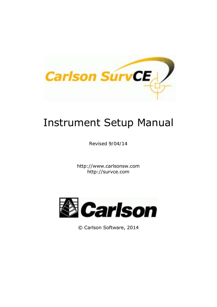 SurvCE 4.0 Hardware Manual | Manualzz