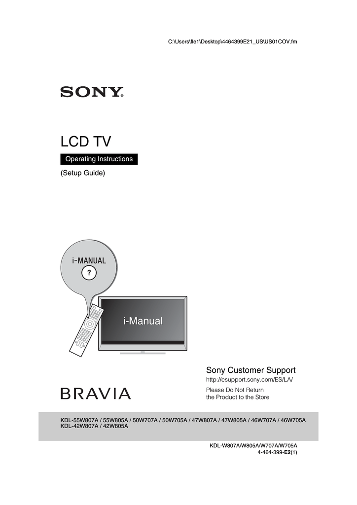 Sony 2 | Manualzz