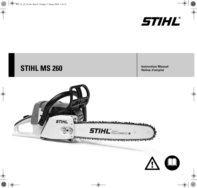 Vue Eclatee Stihl Ms 192 T