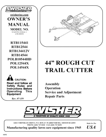 Swisher POL14544X 44