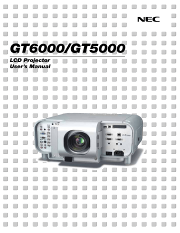 GT6000 User's manual | Manualzz
