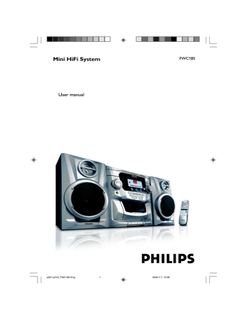 Philips FWC185/98 Specification User manual | Manualzz
