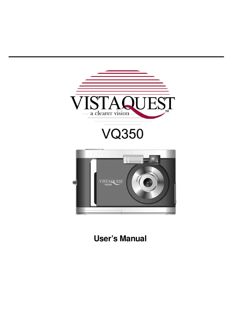 Vistaquest Vq 350s Digital Manualzz Com