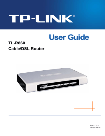 Tp link r860 как коммутатор