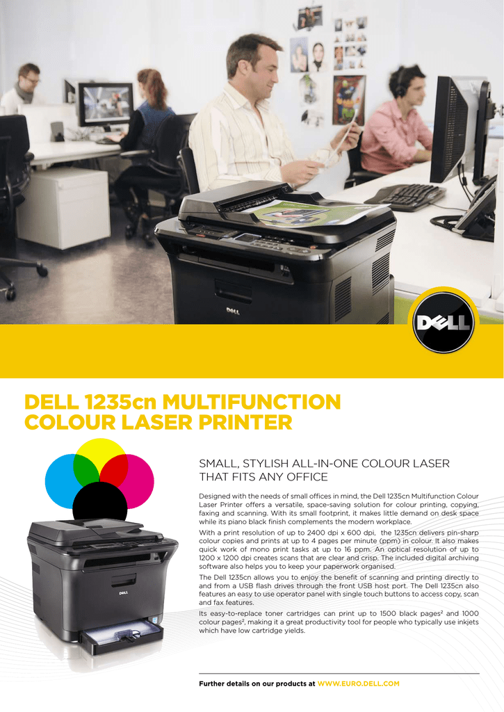 dell laser mfp 1815dn formats supported for printing